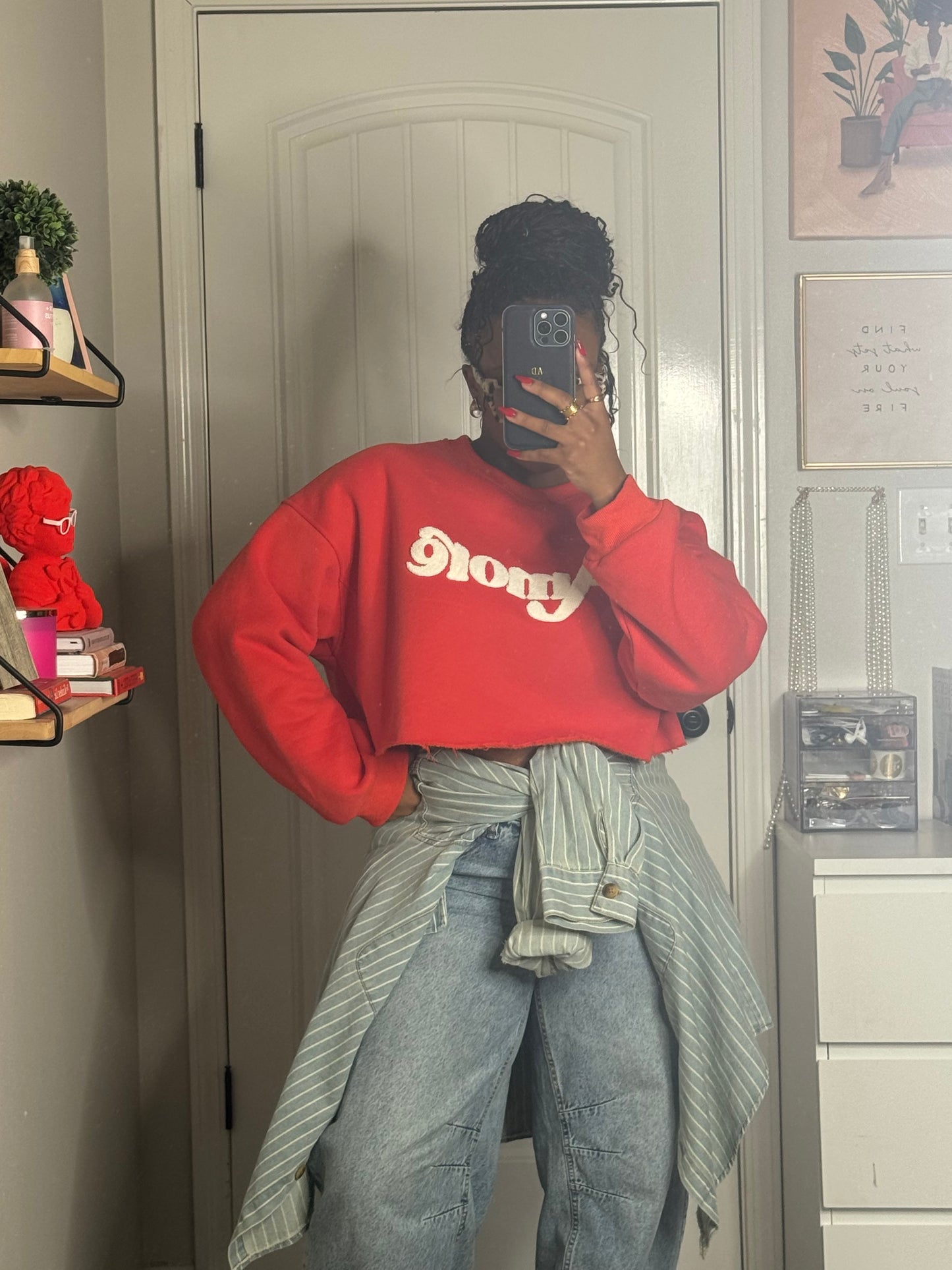 Amore Cropped Sweater