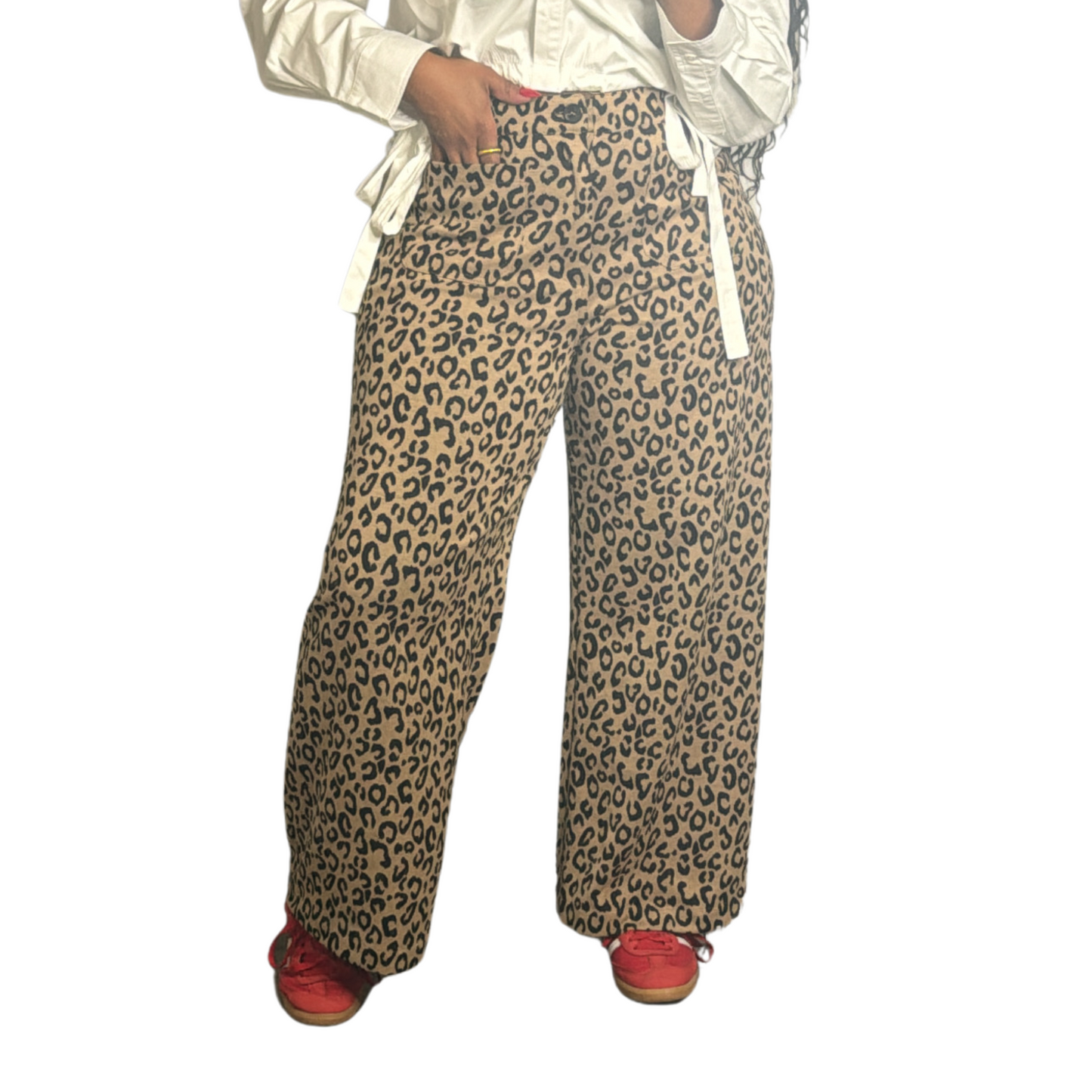 Casually Printed Pants
