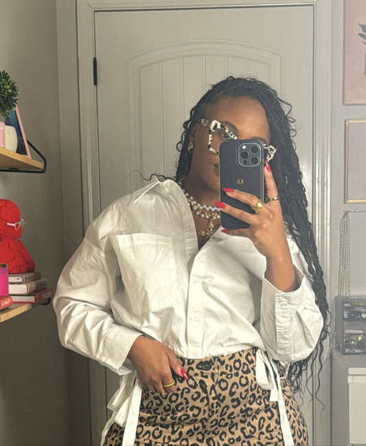 Double Tied Cropped Top