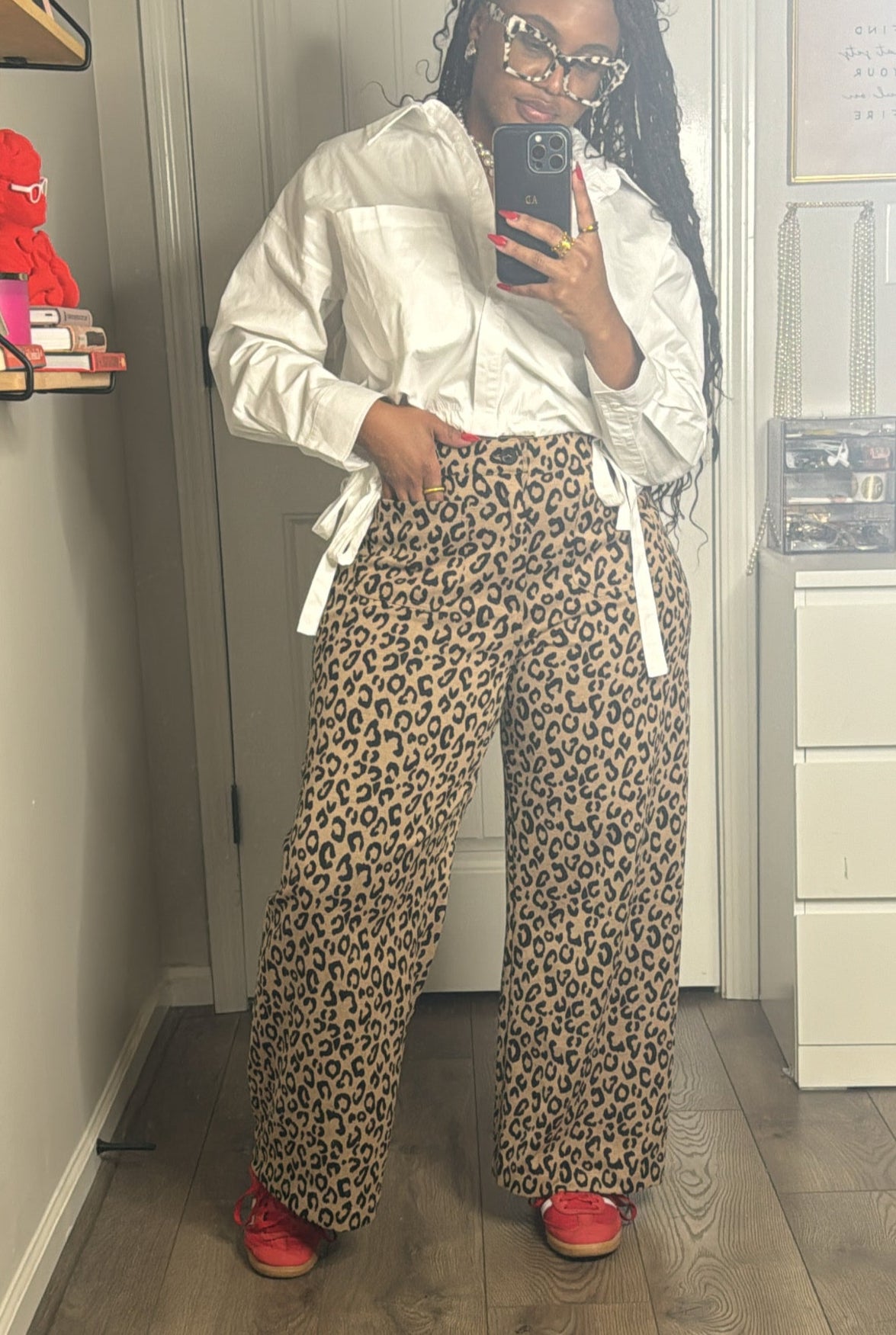 Casually Printed Pants