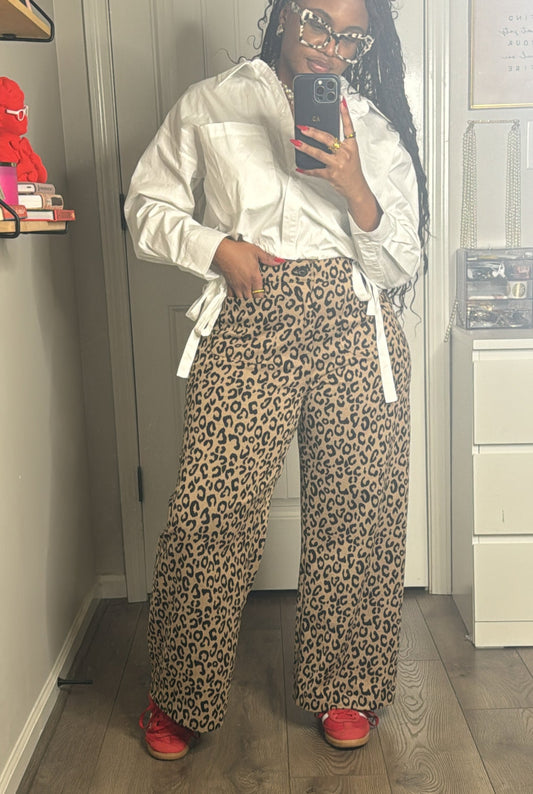 Casually Printed Pants