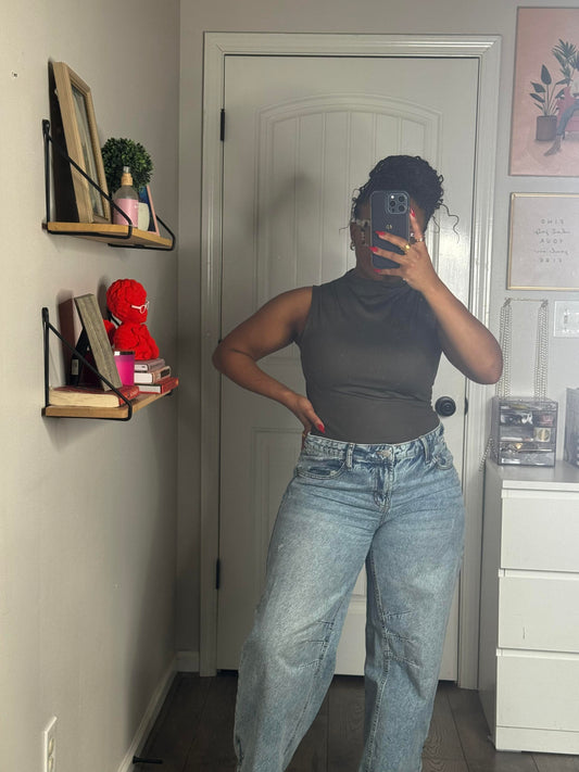 Show Me Off Bodycon - Dark Taupe